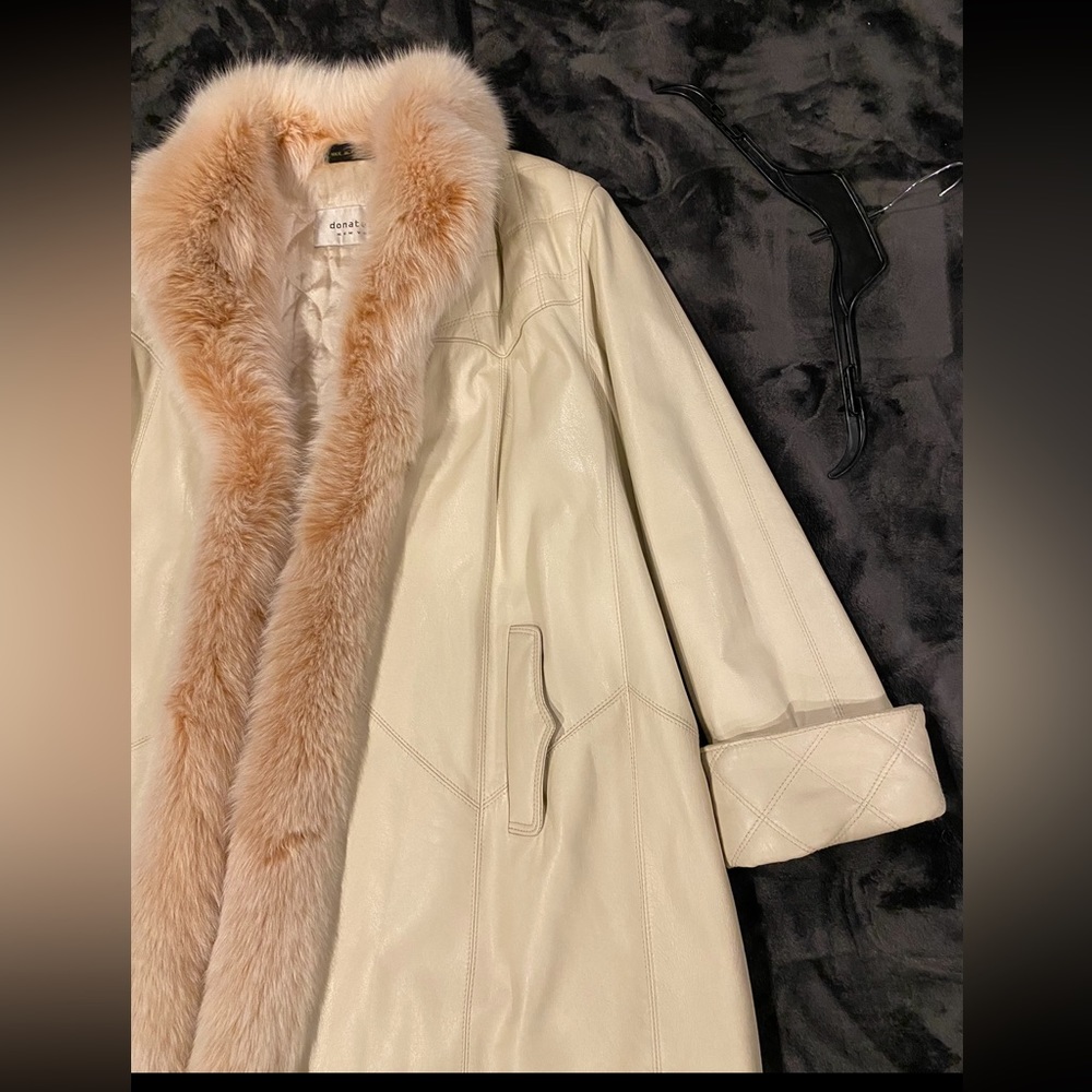 Donatello coat - New York. - BEAUTIFUL  GENUINE LEATHER COAT BEAUTIFUL